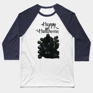 Zombie Halloween Baseball T-Shirt